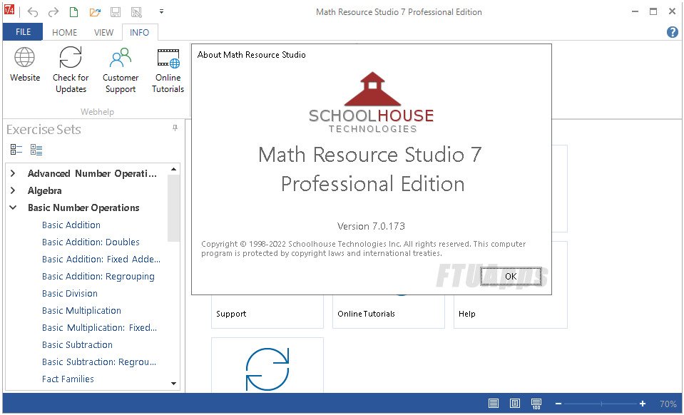 Math Resource Studio Professional 7.0.173