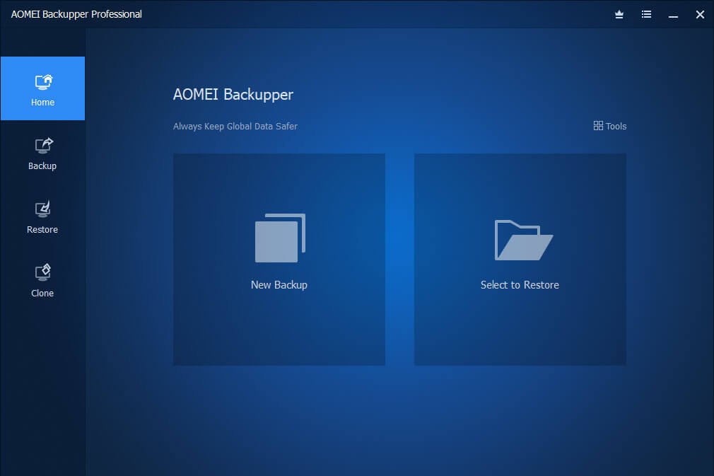 AOMEI Backupper 7.3.1